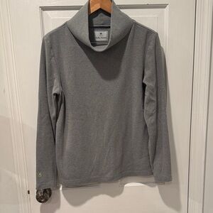 Dudley Stephens Light Gray Cowl Neck Top